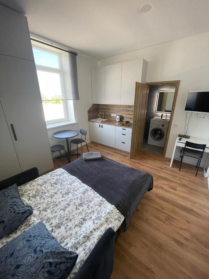Airport Apartment 29 Self Check-In Free Parking VNO Eksteriør bilde